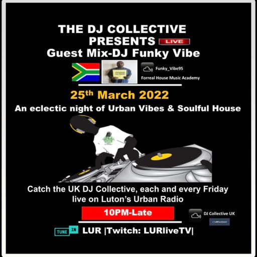 The DJ Collective Show Guest Mix "DJ Funky Vibe" South African Link-Up
