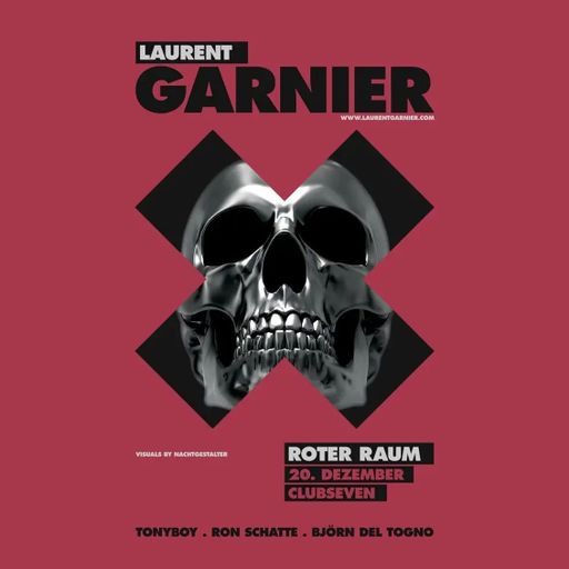 Laurent Garnier at "Roter Raum" @ Club Seven (Saarbrücken-Germany) - 20 December 2014