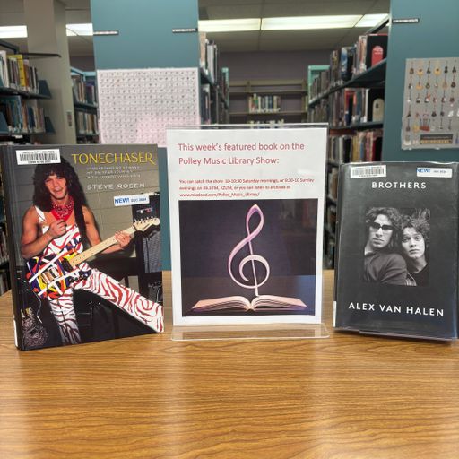 Polley Music Library Show: Recent books about Edward Van Halen