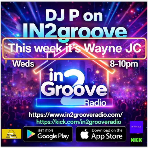 In2grooveradio The I'm Covering DJ-P show 18th Feb