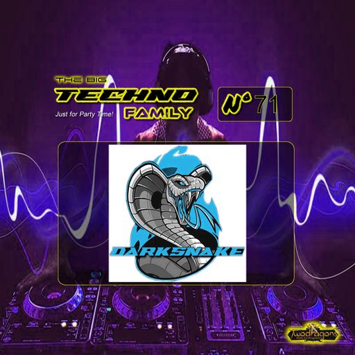 Darksnake Special Techno "The Big Techno Family 71" Radio TwoDragons 12.8.2023