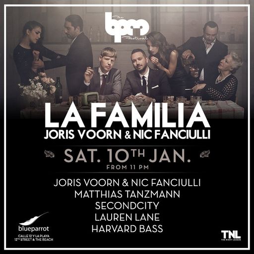 MATTHIAS TANZMANN - LA FAMILIA @ BLUE PARROT, THE BPM FESTIVAL 2015 - 11 ENE 2015