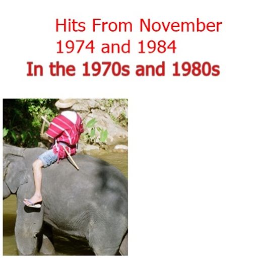 Charts from November 1984 and 1974