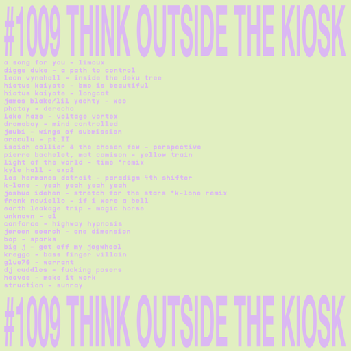 #1009 NEW JAUBI | HIATUS KAIYOTE | HEAVEE | K-LONE | KYLE HALL | LAKE HAZE