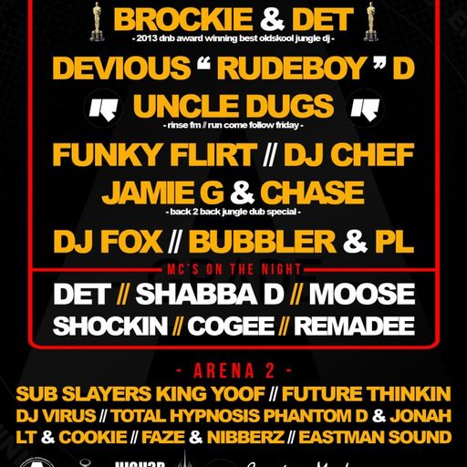 DJ Brockie & MC Det - Time Rewind - Brixton Jamm - 22.3.13