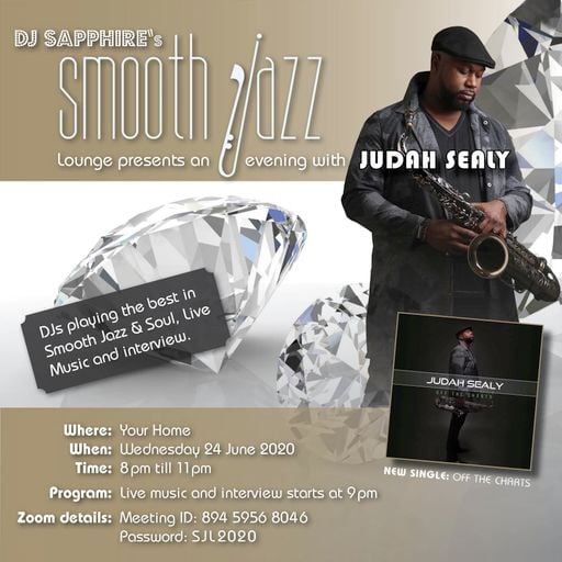 DJ Sapphire's Smooth Jazz and Soul show on The Soul of London on 22 June 2020 (Windrush Day)