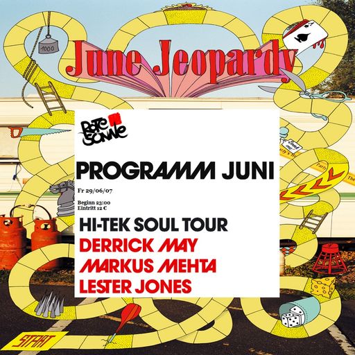 Derrick May at "Hi-Tek Soul Tour" @ Rote Sonne (Munich - Germany) - 29 June 2007