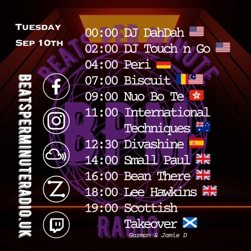 Biscuit-Tuesday Techno Crunch- Live on Beats Per Minute Radio 10.9.2024