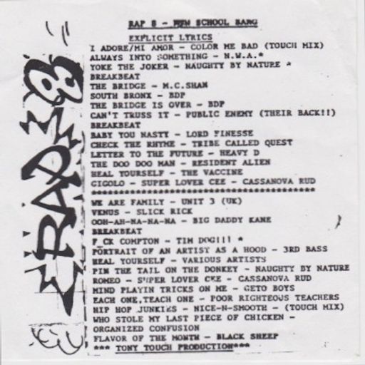 Tony Touch - Hip Hop #8 (1991)