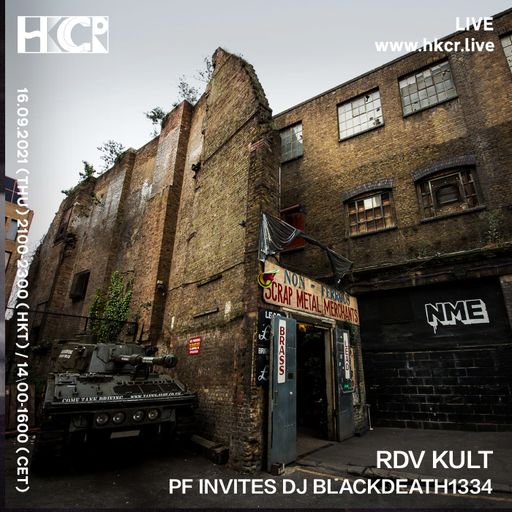 RDV KULT: PF INVITES DJ BLACKDEATH1334 - 16/09/2021