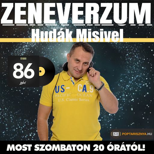 Zeneverzum Hudák Misivel - 86. adás (2025. 03. 15.)