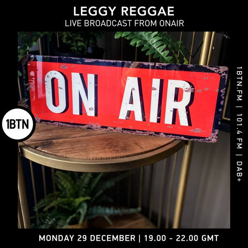 Leggy Reggae live broadcast from Onair - 29.11.25