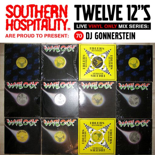Twelve 12's Live Vinyl Mix: 70 - DJ Gonnerstein - Warlock Records Special!