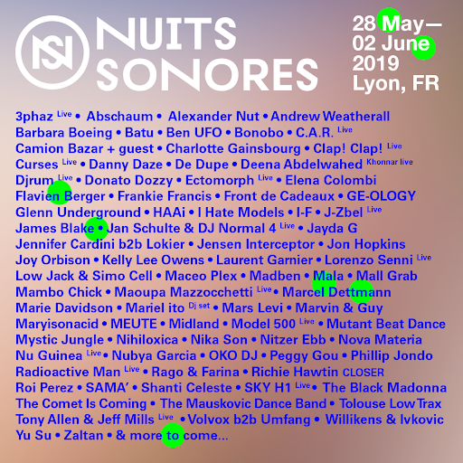 Model 500 LIVE at Nuits Sonores (Lyon - France) - 29 May 2019