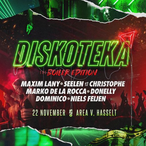 Maxim Lany at "Diskoteka x Boiler Edition" @ Area V (Hasselt-Belgium) - 22 November 2025