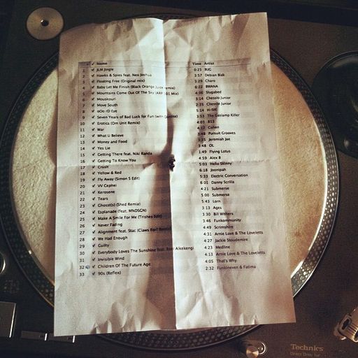 The Jus Like Music Show on NTS - 29 September 2012