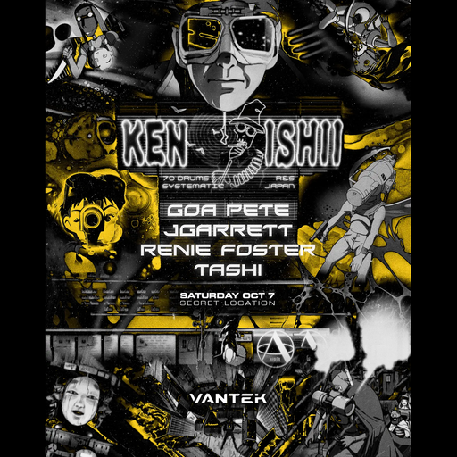 Ken Ishii at Vantek Warehouse (Vancouver - Canada) - 7 October 2023