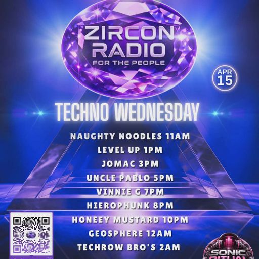 TECHNO WEDNESDAY - 14.04.26 - Zircon Radio