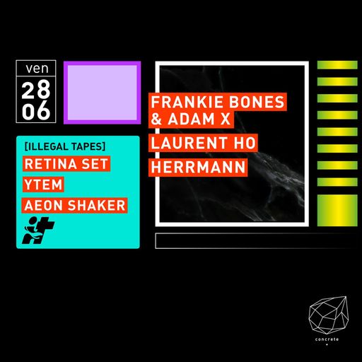 Frankie Bones at Concrete (Paris - France) - 28 June 2019