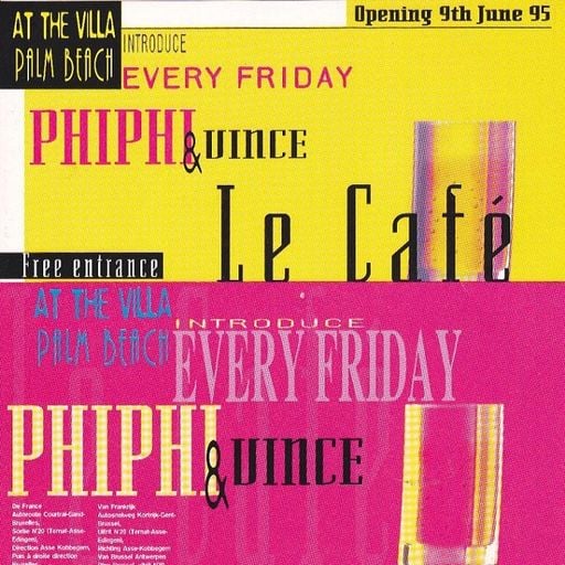 Johan at "Le Café" @ At The Villa / Palm Beach (Kobbegem - Belgium) - 1 February 1995