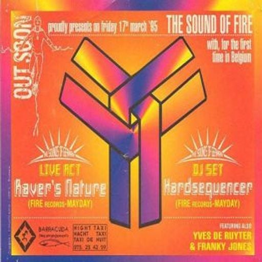 Yves De Ruyter at "The Sound Of Fire" @ Cherry Moon (Lokeren - Belgium) - 17 March 1995