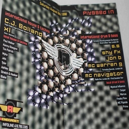 CJ Bolland at "Plugged In" @ Renegades (Toronto - Canada) - 8 August 1998