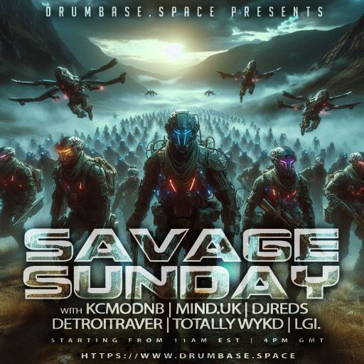 TDC: Savage Sunday - LIVE! on drumbase.space [08.10.25]