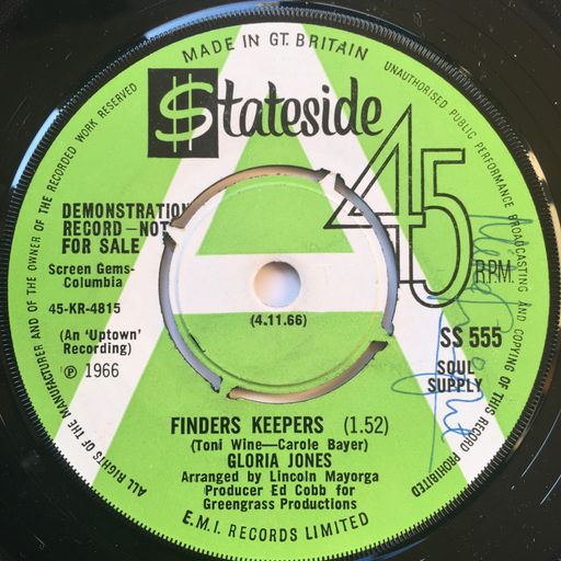 NORTHERN SOUL - FINDERS KEEPERS