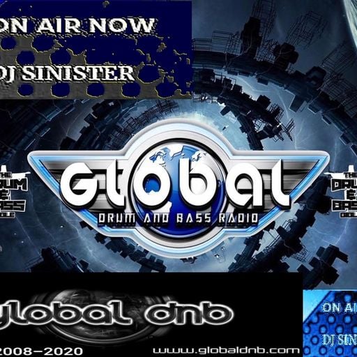 Dj-Sinister - Interzone Show - Live on Global DnB Radio - 30-09-2020