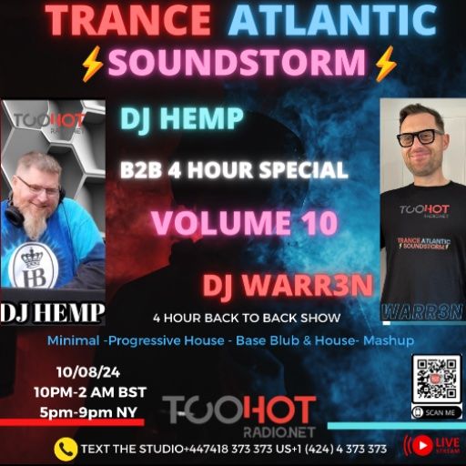 trance Atlantic sound storm volume 10 tech pea/trance/house 10-08-24