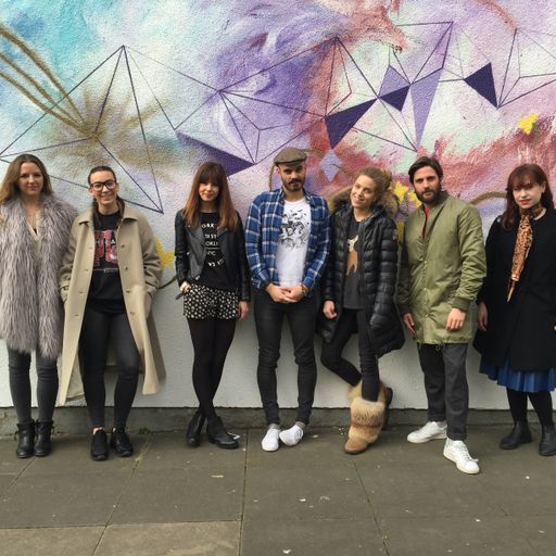 Hoxton Fashion w Supermalt: Lost Ink - Cleo Ferin Mercury + Taylor Taylor