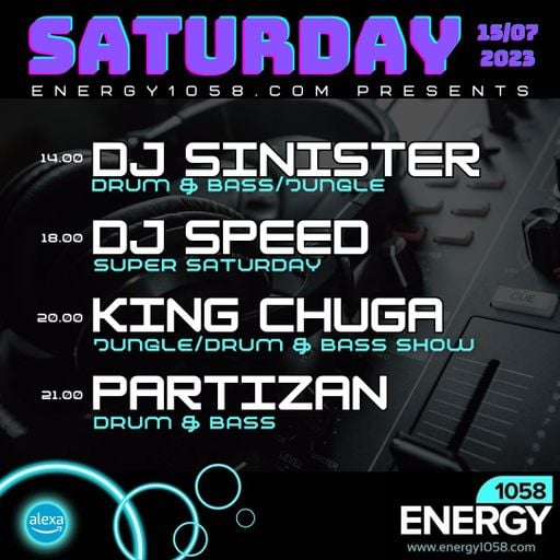 Dj-Sinister - Live On Energy1058 - 15-07-2023
