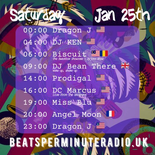Biscuit-Saturday Pajama Show- Live on Beats Per Minute Radio 25.1.2025