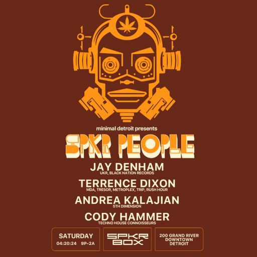 Jay Denham at "Spkr People" @ SPKRBOX (Detroit - USA) - 20 April 2024