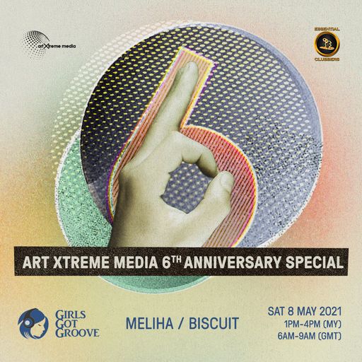 Art Xtreme Media's 6th Birthday -Meliha & Biscuit- Live on Essential Clubbers Radio- The Pajama Show