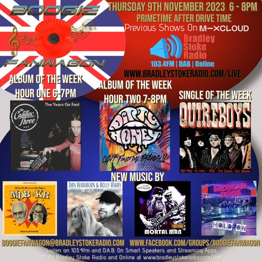 Boogie Fanwagon 9th November 2023