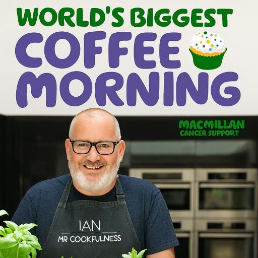 Mr Cookfulness, Macmillan Coffee Morning (25/06/25)