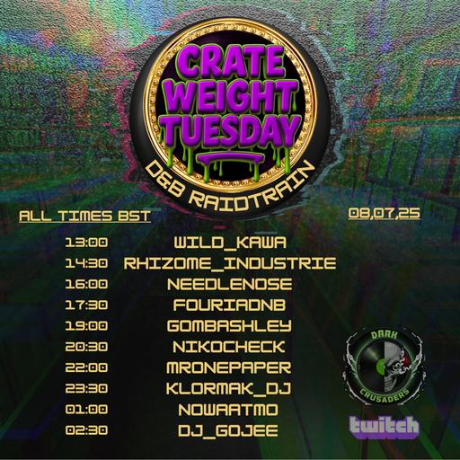 Nowa Atmospherec - Crate Weight #006 - Live On twitch.tv/nowaatmo - July 8th 2025