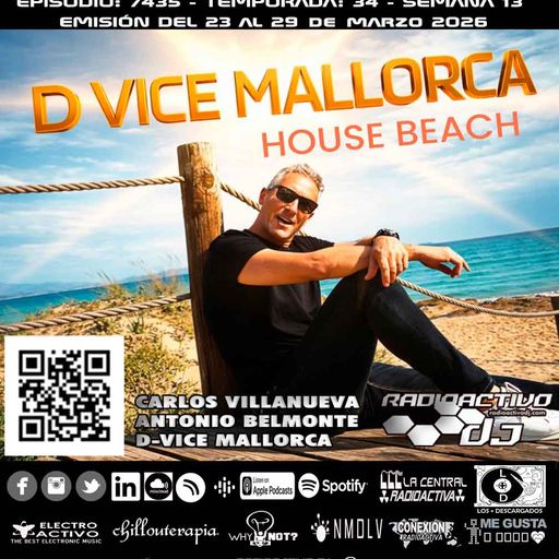 Radioactivo DJ 13-2026 Carlos Villanueva, Antonio Belmonte & D-Vice Mallorca