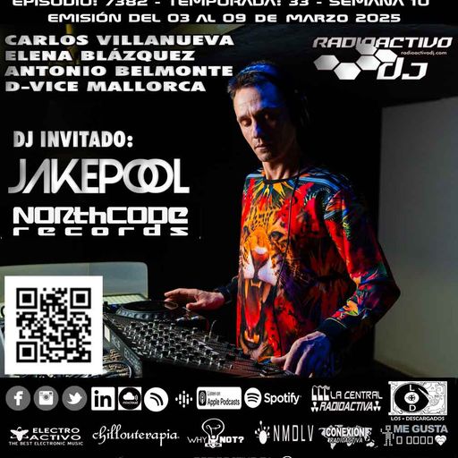 Radioactivo DJ 10-2025 Carlos Villanueva, Elena Blázquez, Antonio Belmonte & D-Vice Mallorca