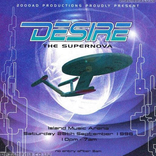 Dr S Gachet w/ MC Flux - Desire 'Supernova' - Island, Ilford - 28.9.96