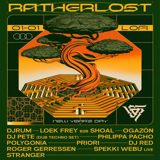 Stranger at "Ratherlost - New Years Day" @ Lofi (Amsterdam-NL) - 1 January 2025