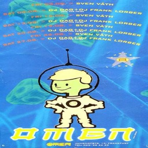 Sven Väth at Omen (Frankfurt - Germany) - 5 August 1995