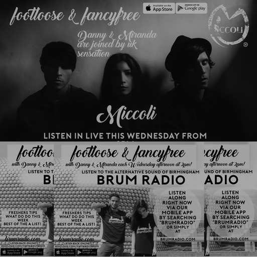 MICCOLI guest interview on Footloose & Fancyfree with Danny & Miranda (20/09/2017)