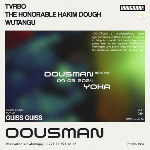 DOUSMAN - DOUSMAN RADIO - 14th March 2024