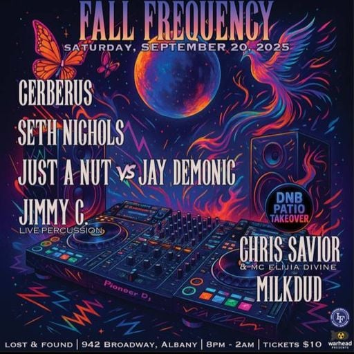 Milkdud and Chris Savior - LIVE at Fall Frequency - Albany NY 092025