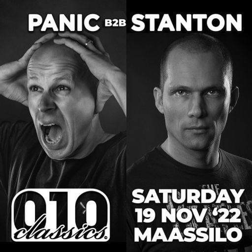 Panic B2B Stanton at "010 Classics" @ Maassilo (Rotterdam-NL) - 19 November 2022