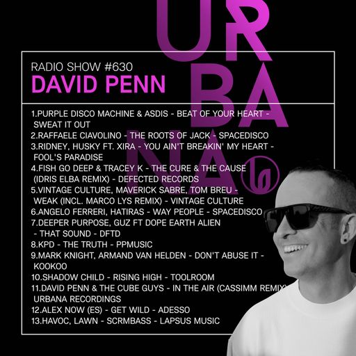 Urbana Radio Show by DAVID PENN #630