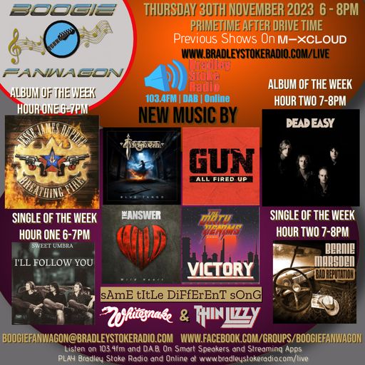 Boogie Fanwagon 30th November 2023