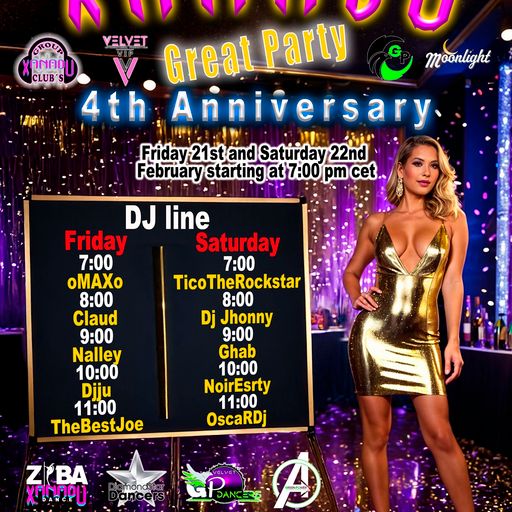 XANADU 4TH ANNIVERSARY 22/02/2025
